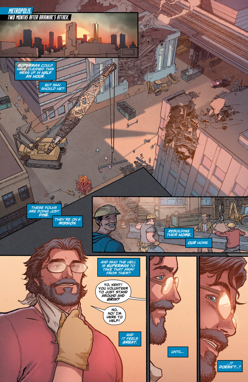 Illustration for article titled Exclusive DC preview: Smallville becomes āHorrorvilleā in Action Comics #36